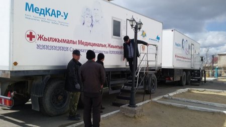 АРАЛДА ДӘРІГЕРЛЕР ТҰРҒЫНДАРҒА ТЕГІН ҚЫЗМЕТ КӨРСЕТТІ.
