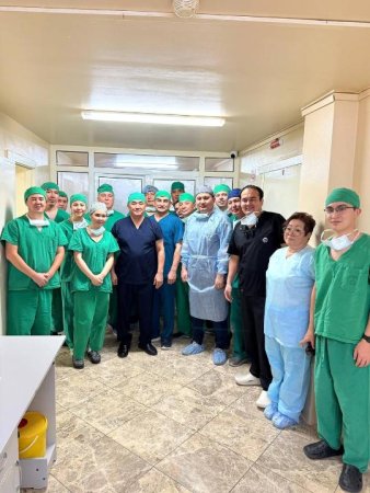 В ТУРКЕСТАНСКОЙ ОБЛАСТИ УСПЕШНО ПРОВЕДЕНА ВТОРАЯ ТРАНСПЛАНТАЦИЯ ПЕЧЕНИ