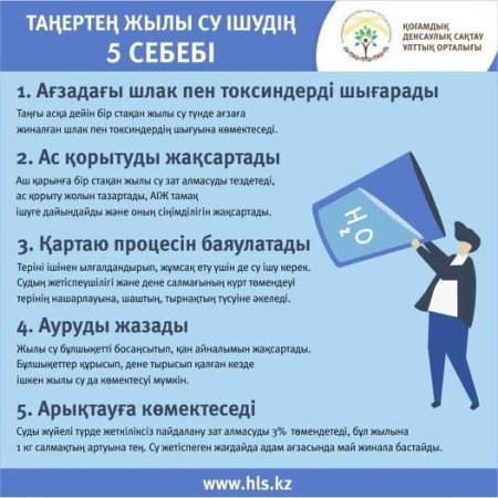 Су ішудің пайдасы